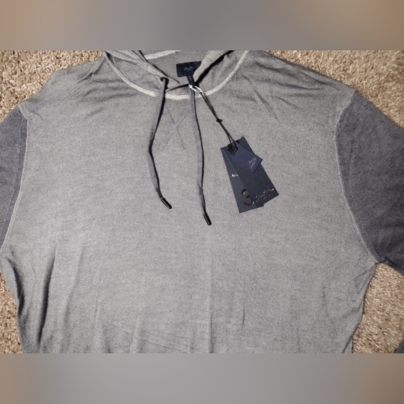 Good Man Brand Extra fine Merino Wool Pullover Hoodie NWT - Picture 7 of 11